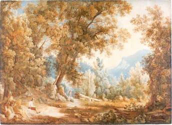 Paysage avec figures
